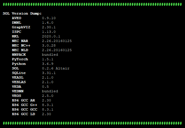 sol.versions()